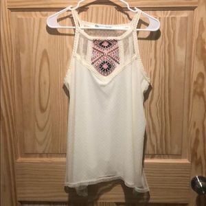 Ivory tank top